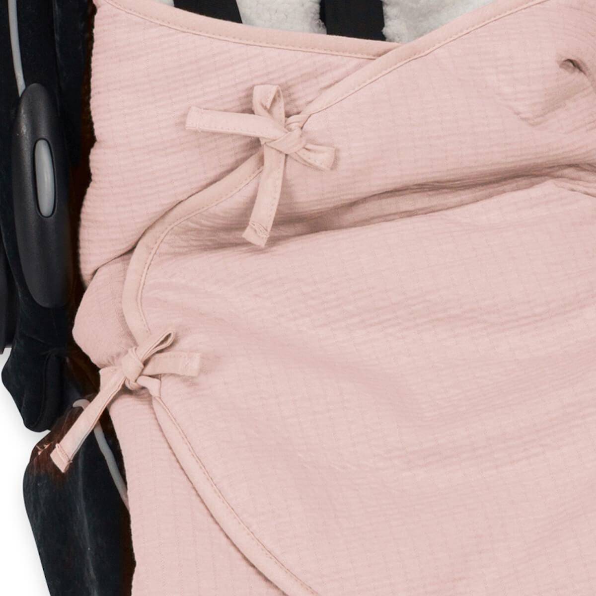 Couverture MINI NEST Bemini Blush Teddy