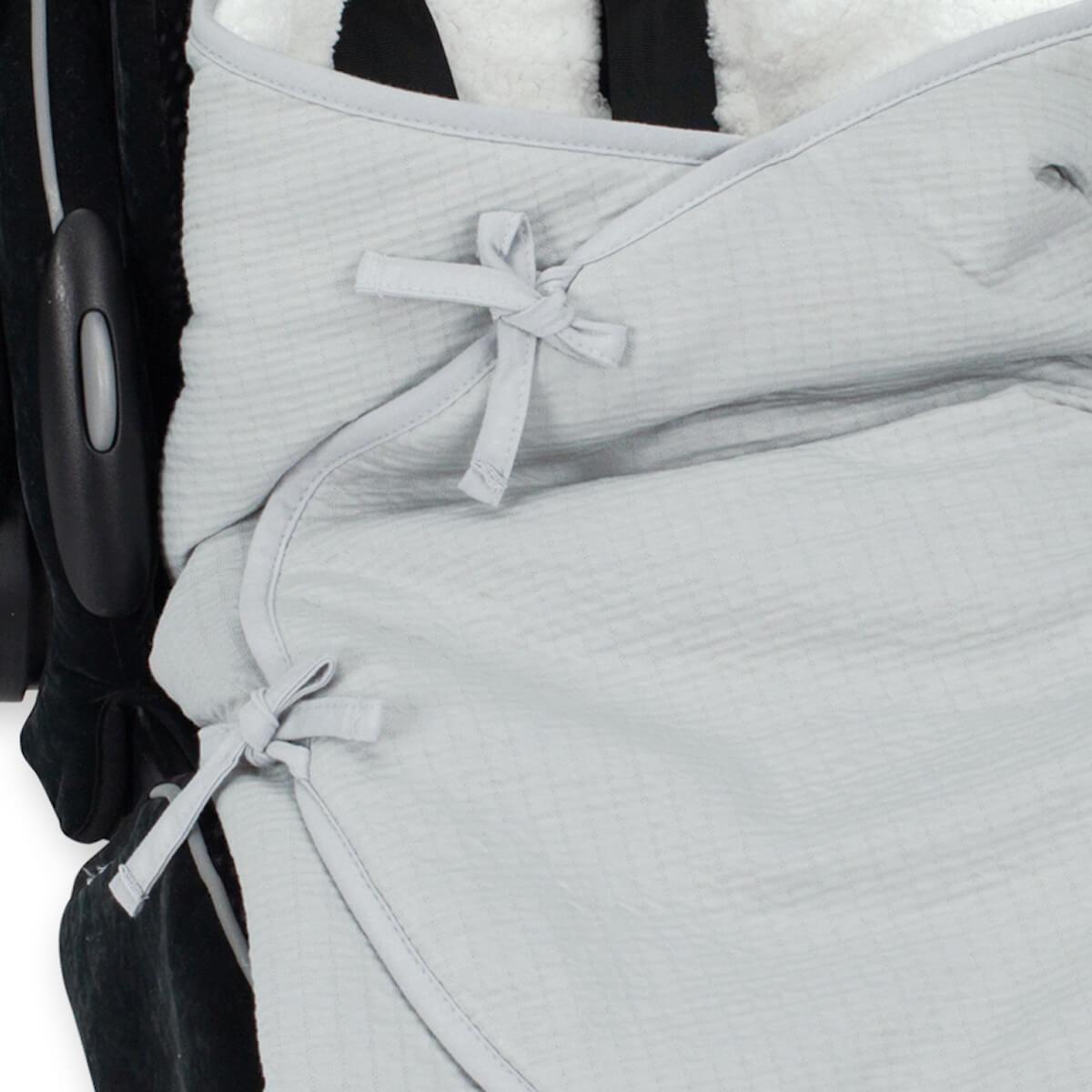 Couverture MINI NEST Bemini Grizou Teddy