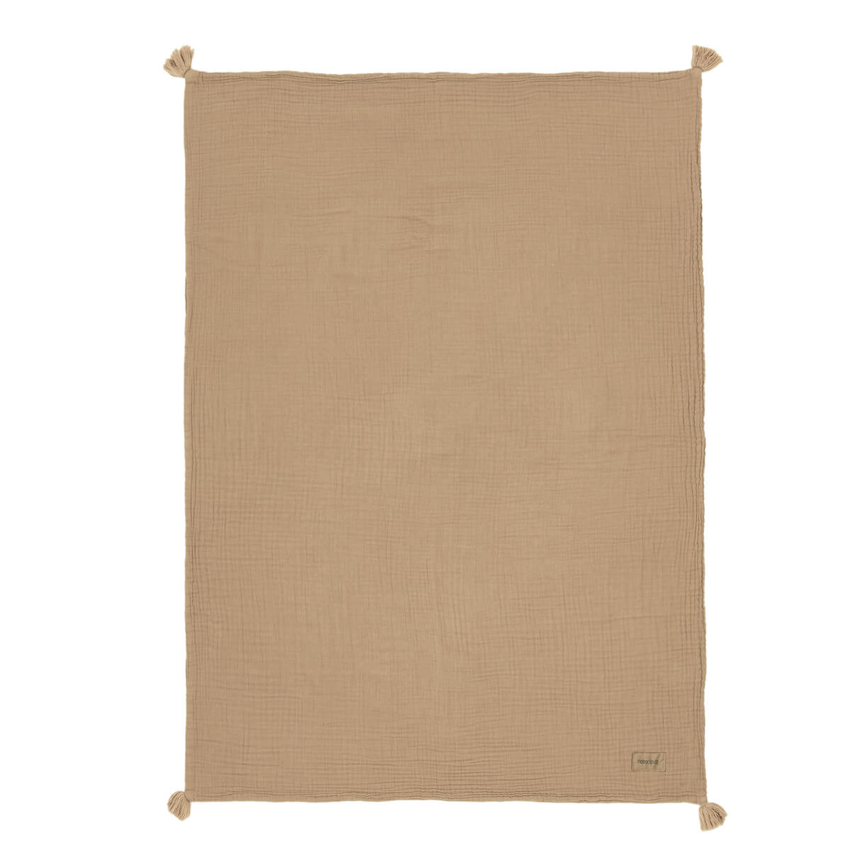 Couverture mousseline 65x100cm WABI SABI Nobodinoz sésamo