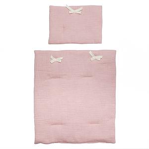 Couverture-oreiller poupée BOBBLE rose