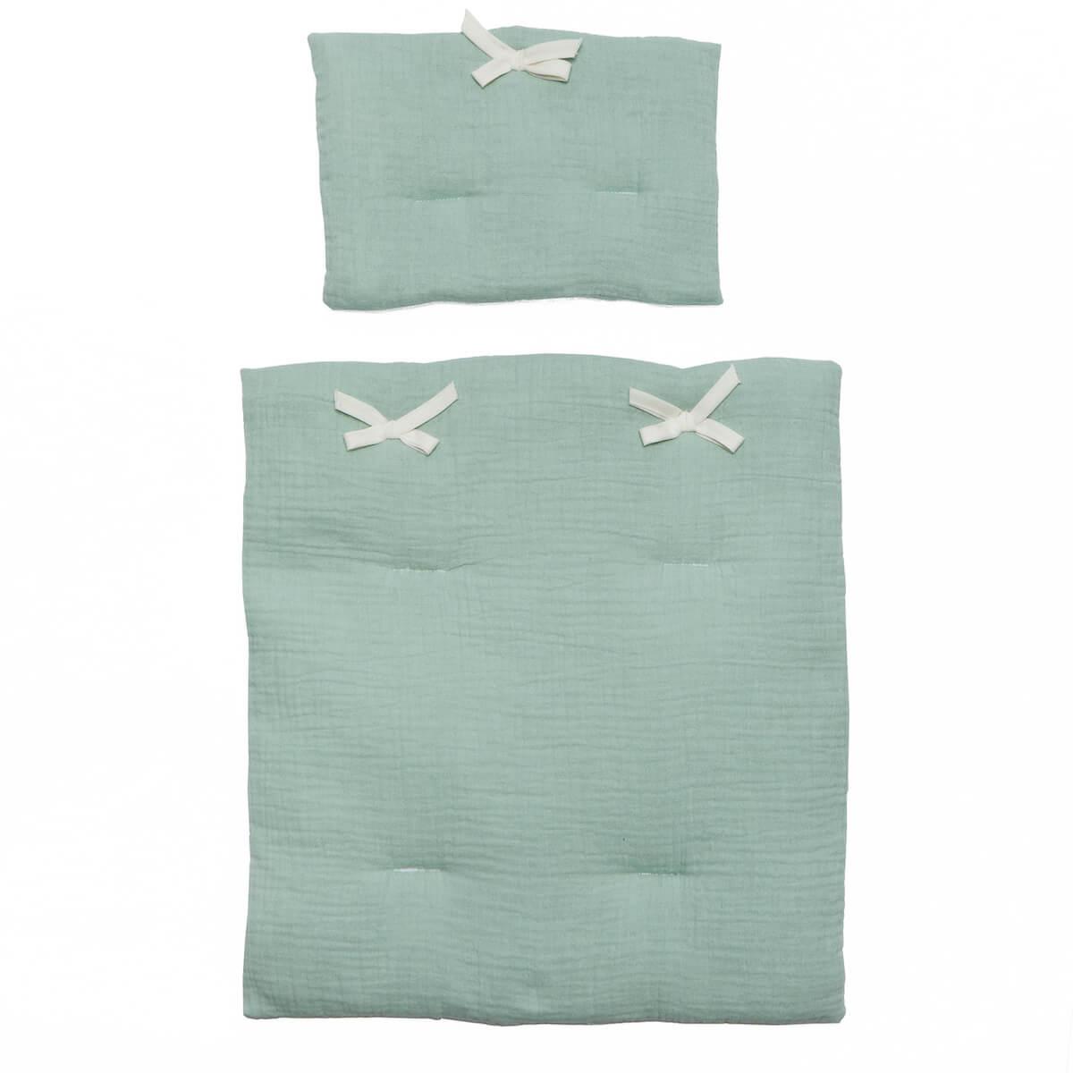 Couverture-oreiller poupée BOBBLE vert
