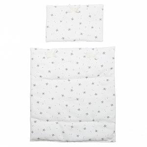 Couverture-oreiller poupée STARS blanc