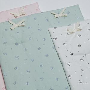 Couverture-oreiller poupée STARS blanc