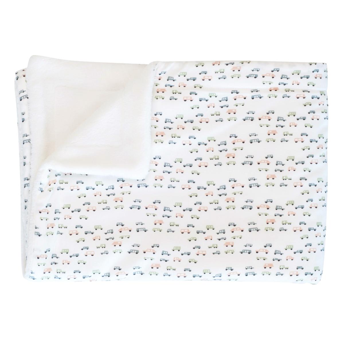 Couverture polaire 75x100cm CARS Les Rêves d'Anaïs 