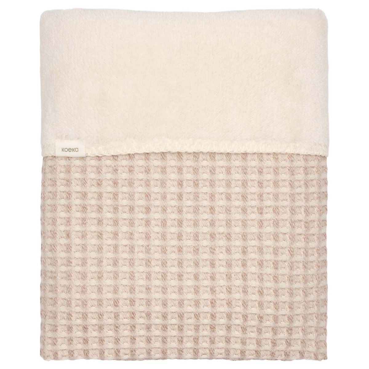 Couverture teddy OSLO Koeka crumble