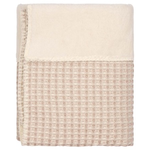 Couverture teddy OSLO Koeka crumble