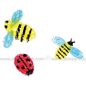 Crayons doubles-par 8 LES COULEURS POUR LES PETITS Djeco