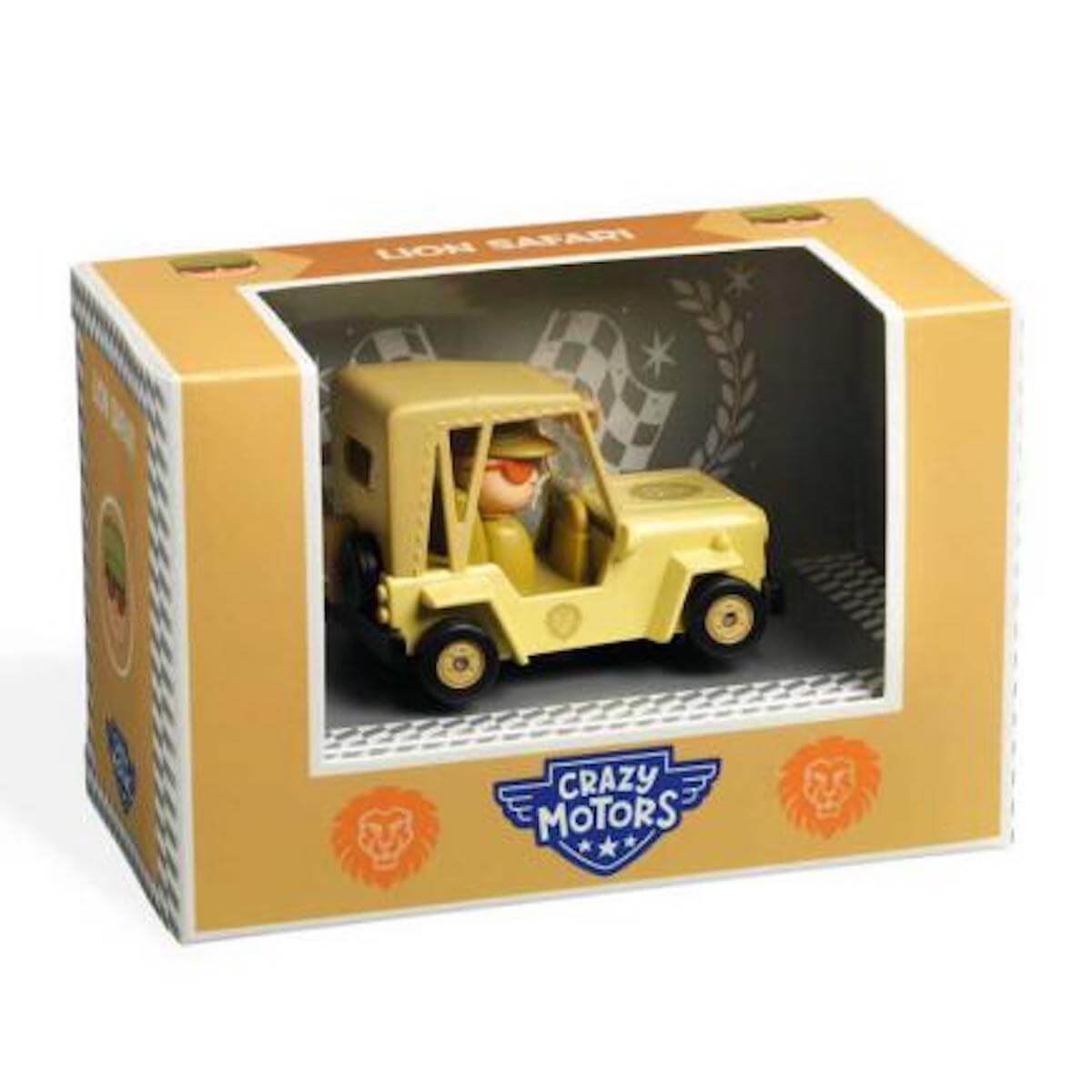 Crazy motors Lion Safari Djeco