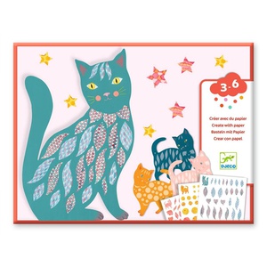 Créer avec du papier Les jolis chats d’Elodie Djeco