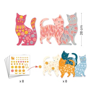 Créer avec du papier Les jolis chats d’Elodie Djeco