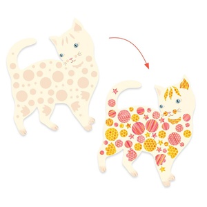Créer avec du papier Les jolis chats d’Elodie Djeco
