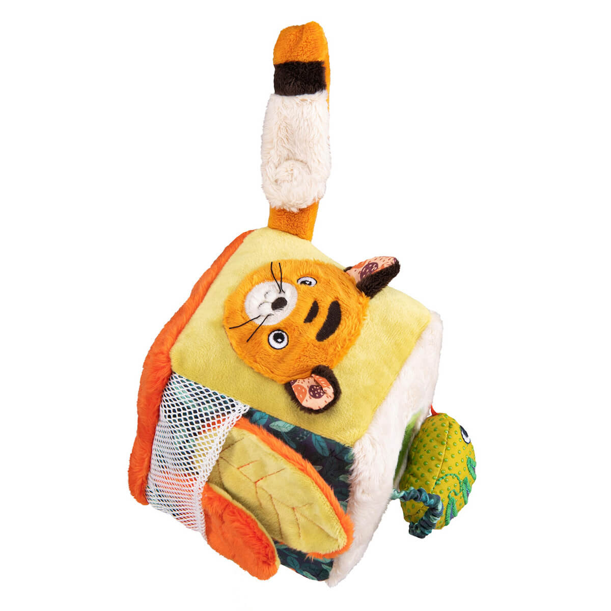 Cube d'activités en tissu DANS LA JUNGLE Moulin Roty