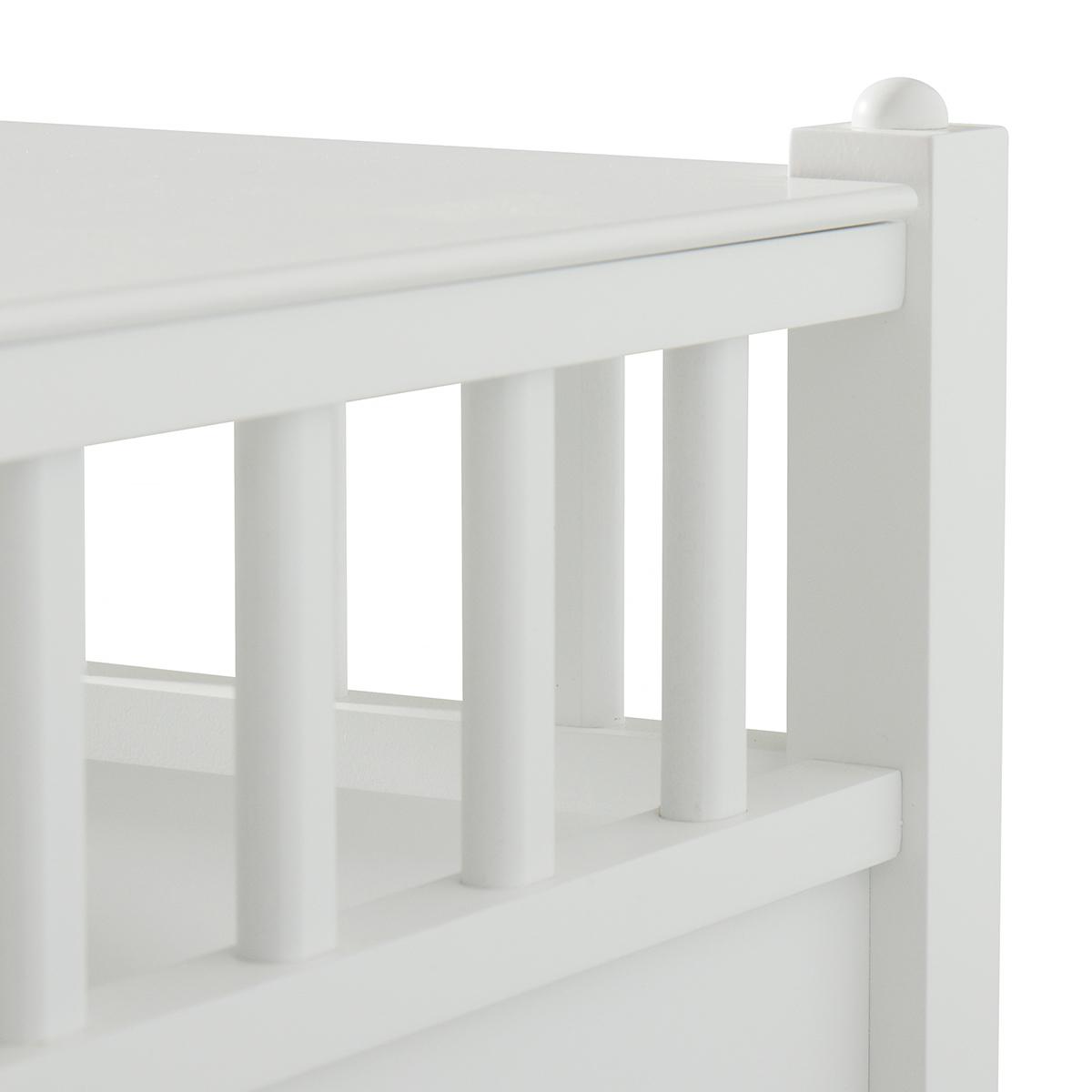 Cube rangement SEASIDE Oliver Furniture blanc