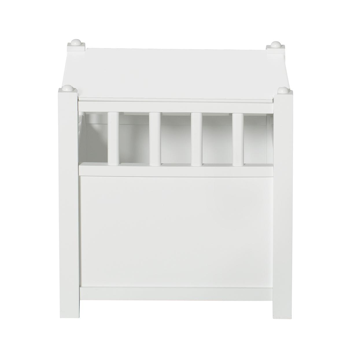Cube rangement SEASIDE Oliver Furniture blanc
