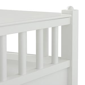 Cube rangement SEASIDE Oliver Furniture blanc