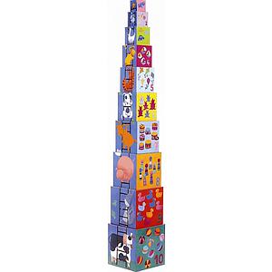 Cubes premier âge 10 CUBES RIGOLOS Djeco