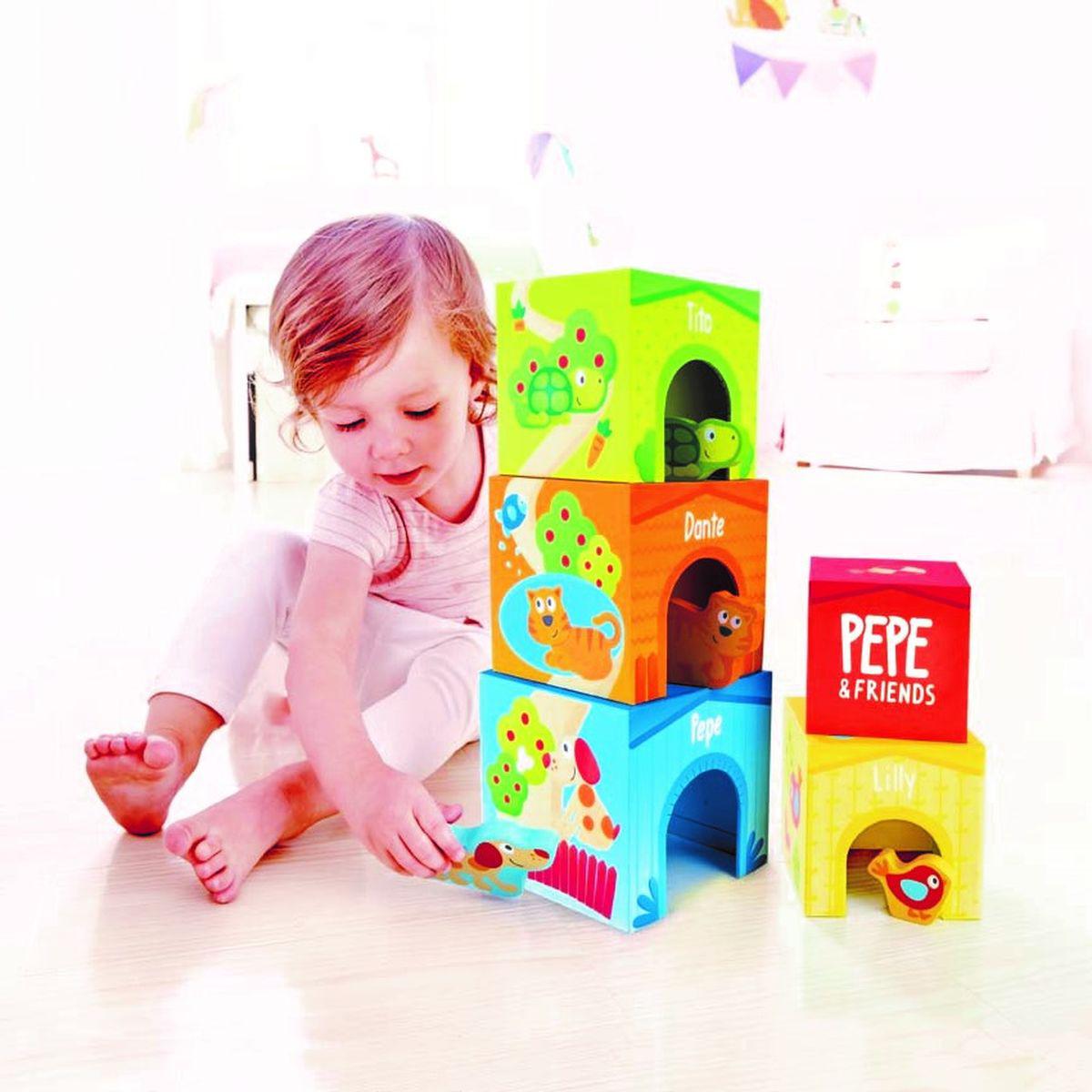 Cubes premier age FRIENDSHIP TOWER Hape