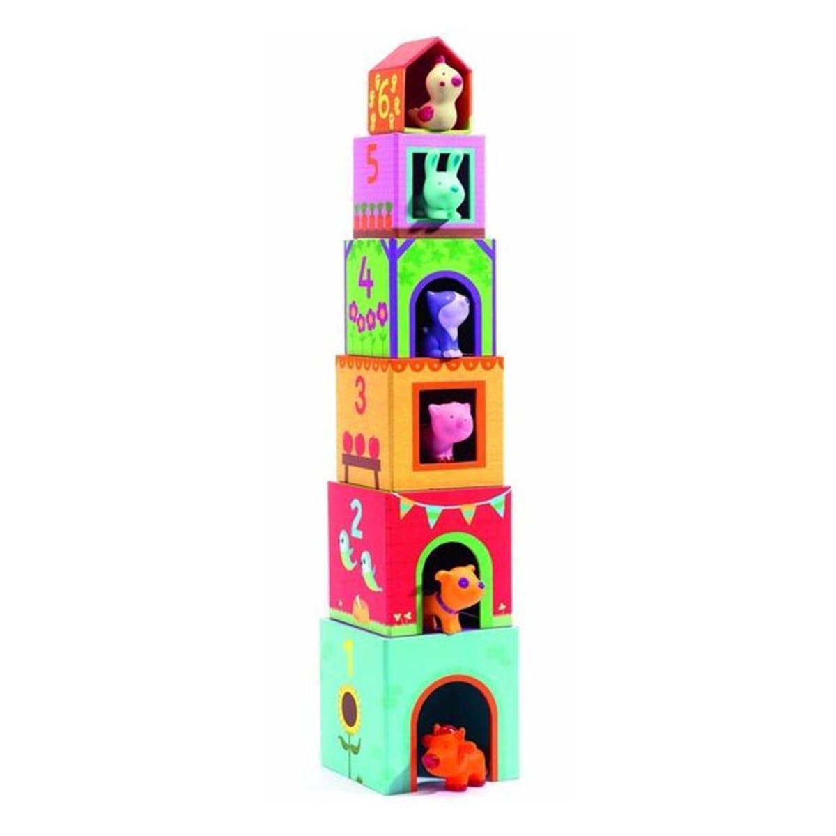 Cubes premier âge TOPANIFARM Djeco