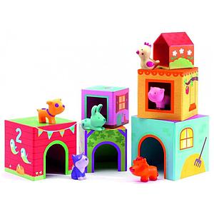 Cubes premier âge TOPANIFARM Djeco
