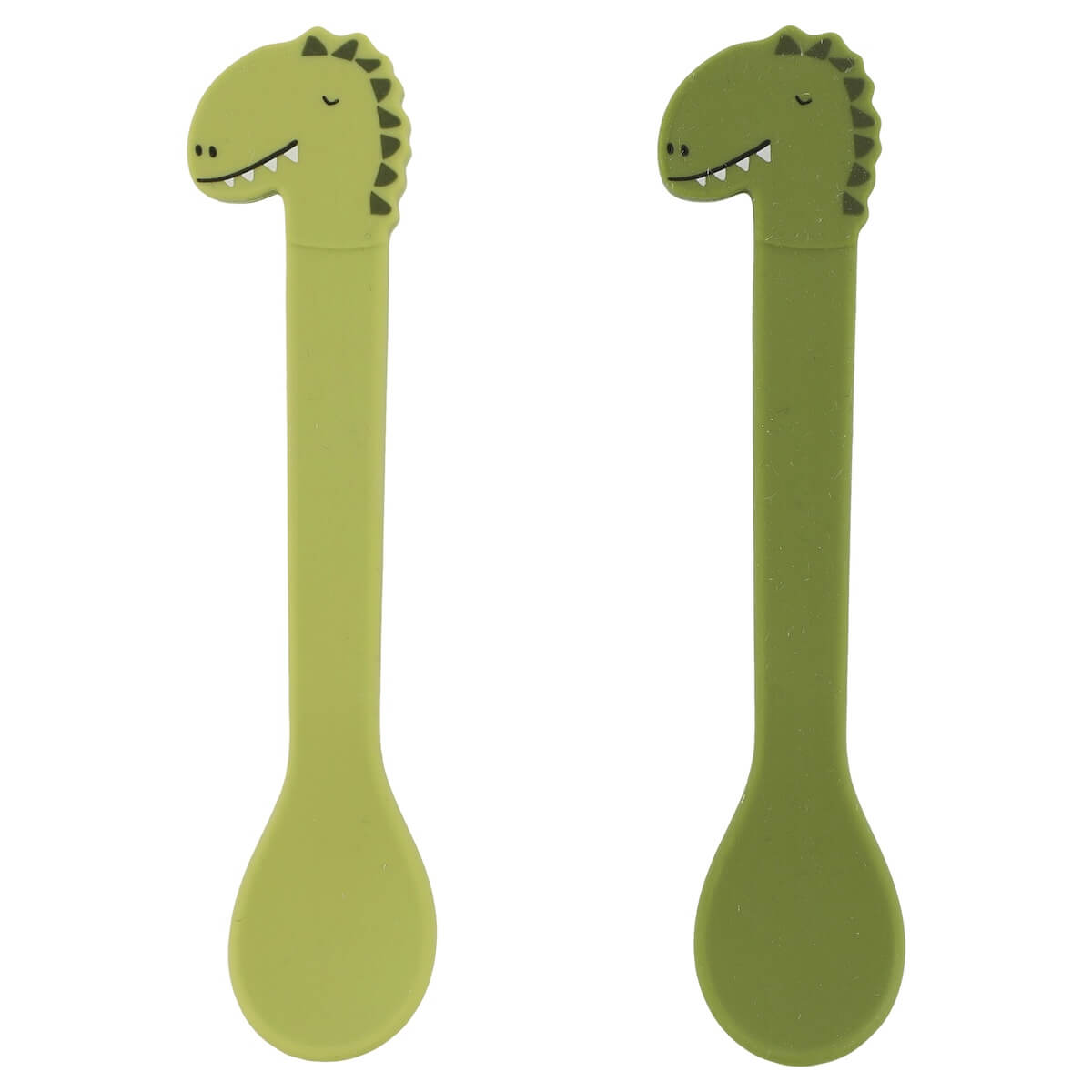 Cuillère silicone 2pcs MR. DINO Trixie