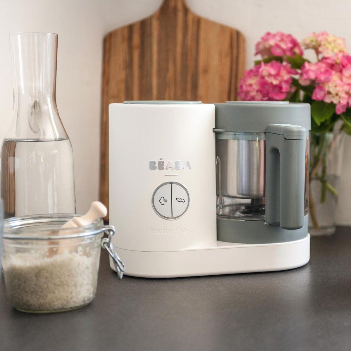 Cuiseur vapeur BABYCOOK NEO Beaba gris/blanc 