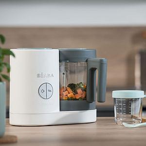 Cuiseur vapeur BABYCOOK NEO Beaba gris/blanc 