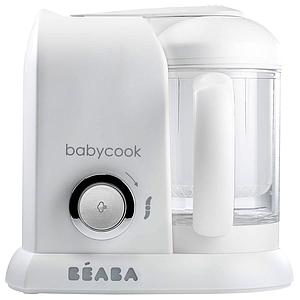 Cuiseur-vapeur BABYCOOK SOLO Beaba blanc-silver-édition limitée