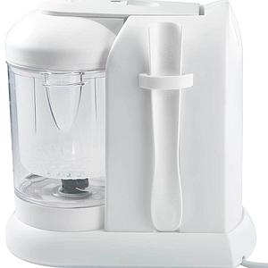 Cuiseur-vapeur BABYCOOK SOLO Beaba blanc-silver-édition limitée