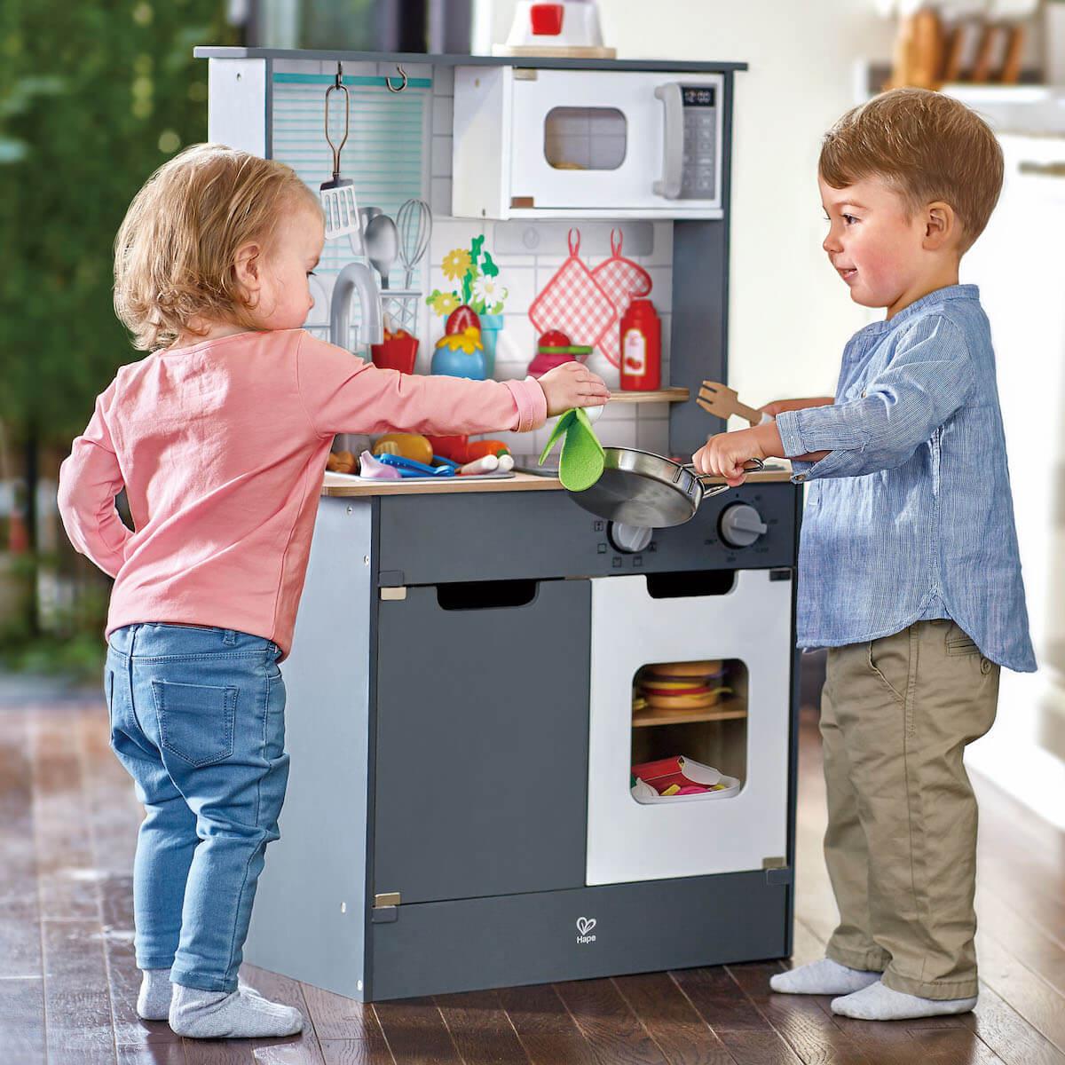 Cuisine de jeu avec lumière et son Hape