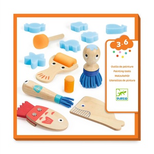 Curieux outils pour peindre Djeco