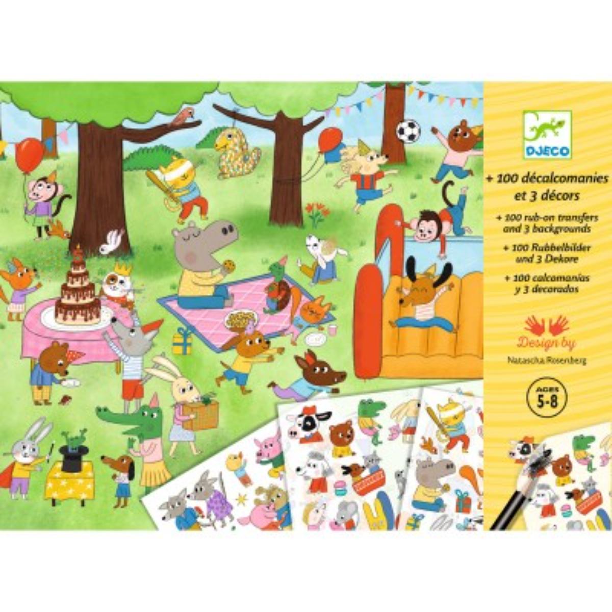 Decalcomanies C'est la fête ! Djeco