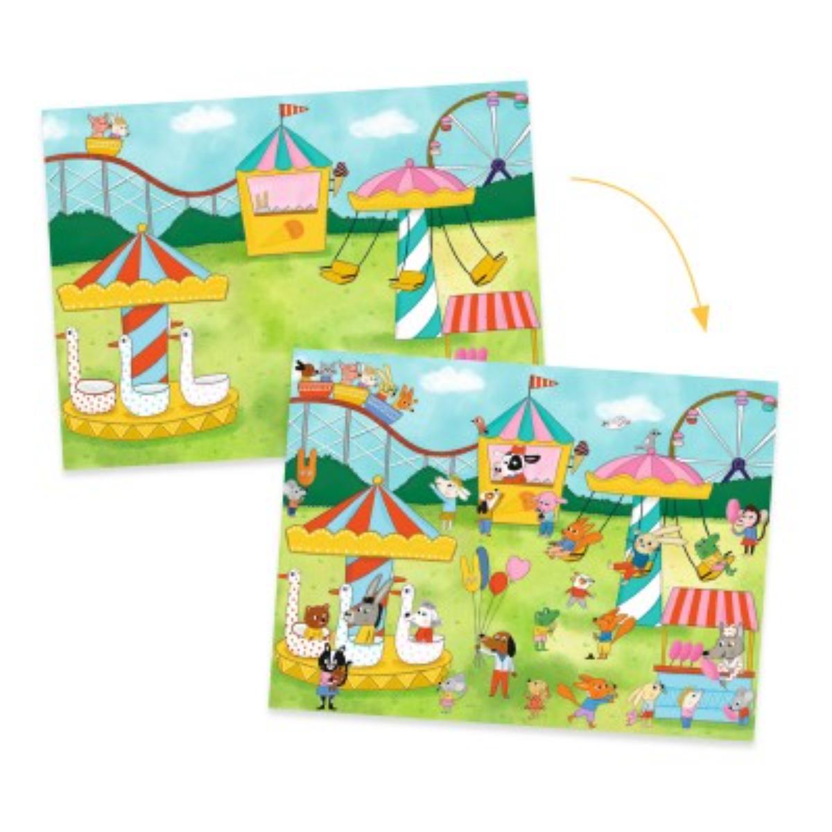 Decalcomanies C'est la fête ! Djeco