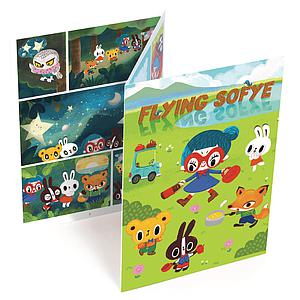 Décalcos Flying Sofye LES PETITS CADEAUX Djeco