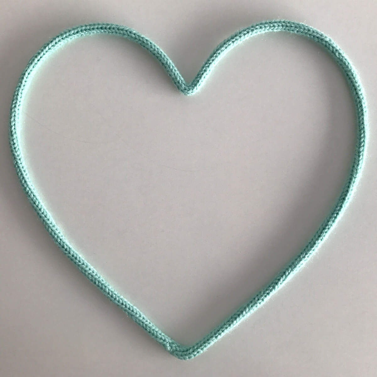 Décoration murale 28cm CŒUR Charlie et June jade