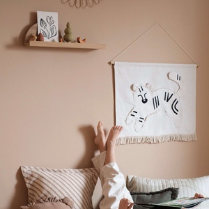 Décoration murale 67x52cm LANDSCAPE Nobodinoz Tiger black-natural