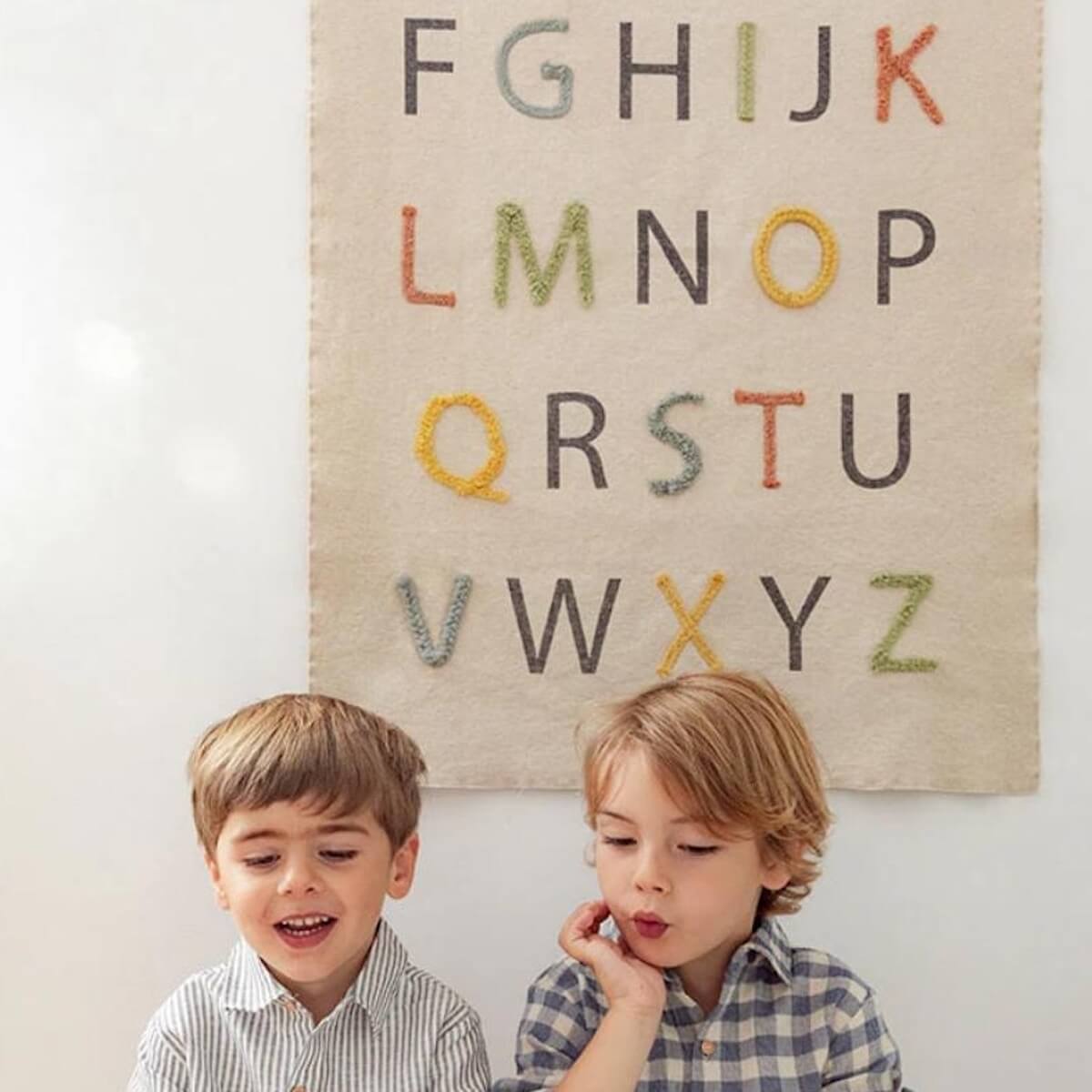 Décoration murale 70x100cm COLOR ABC Lorena Canals