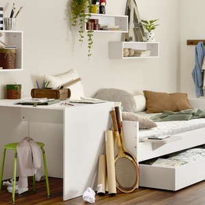 Desk 100x71,6x60cm LOVELY ALIV Yuny by Paidi off-white