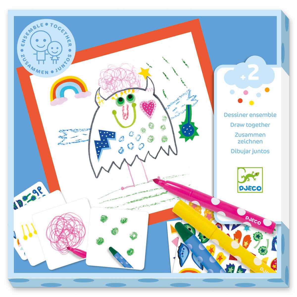 Dessin Les petits monstres Djeco