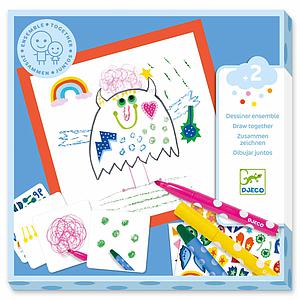 Dessin Les petits monstres Djeco