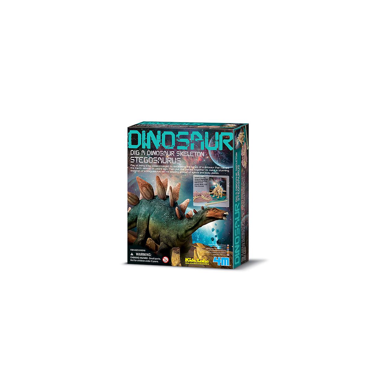 Déterre ton dinosaure DINOSAUR 4M STEGOSAURUS