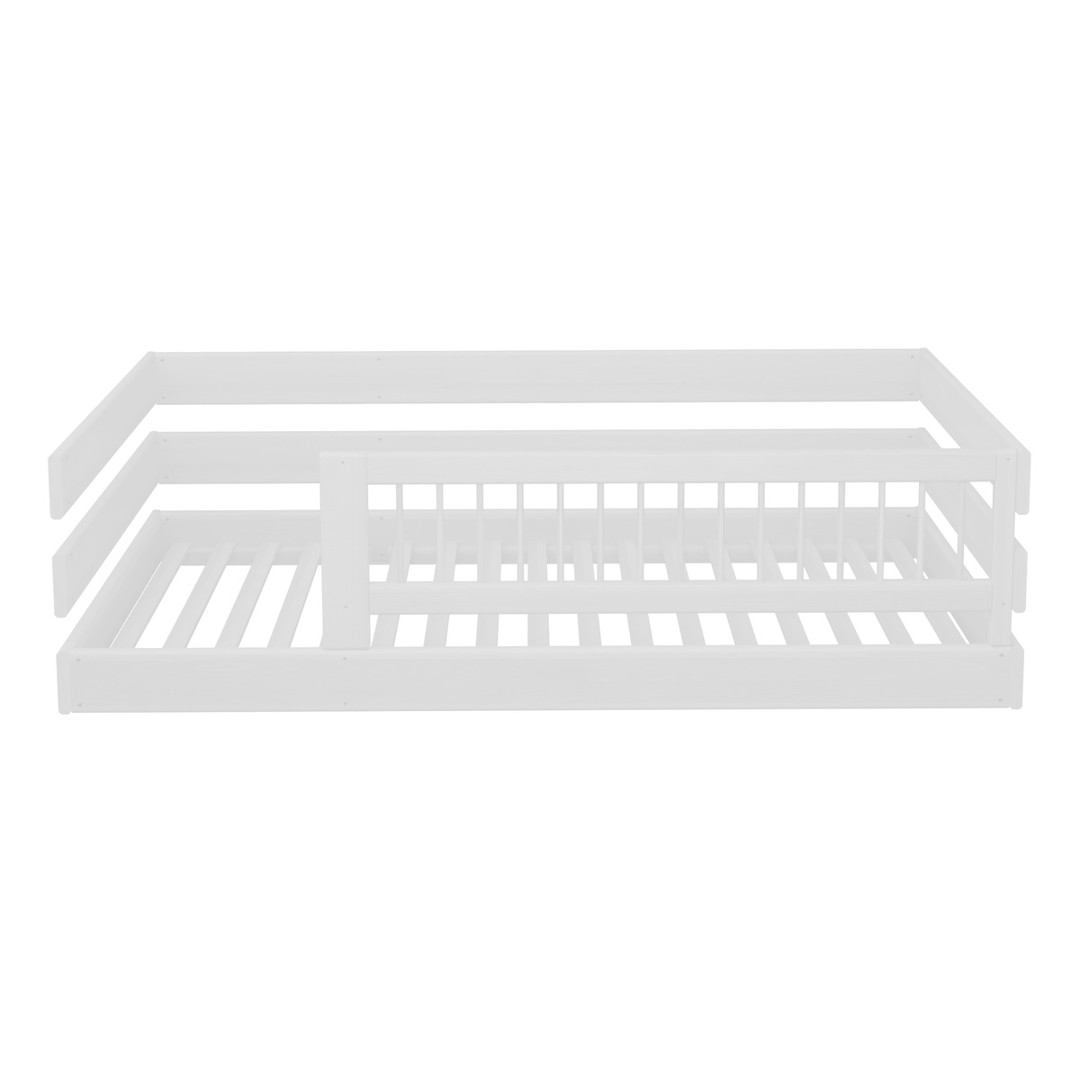 Deuxième surface de couchage avec cadre pour tout-petits DELUXE De Breuyn blanc