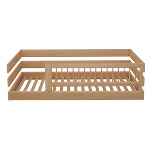 Deuxième surface de couchage avec cadre pour tout-petits DELUXE De Breuyn huilé naturel