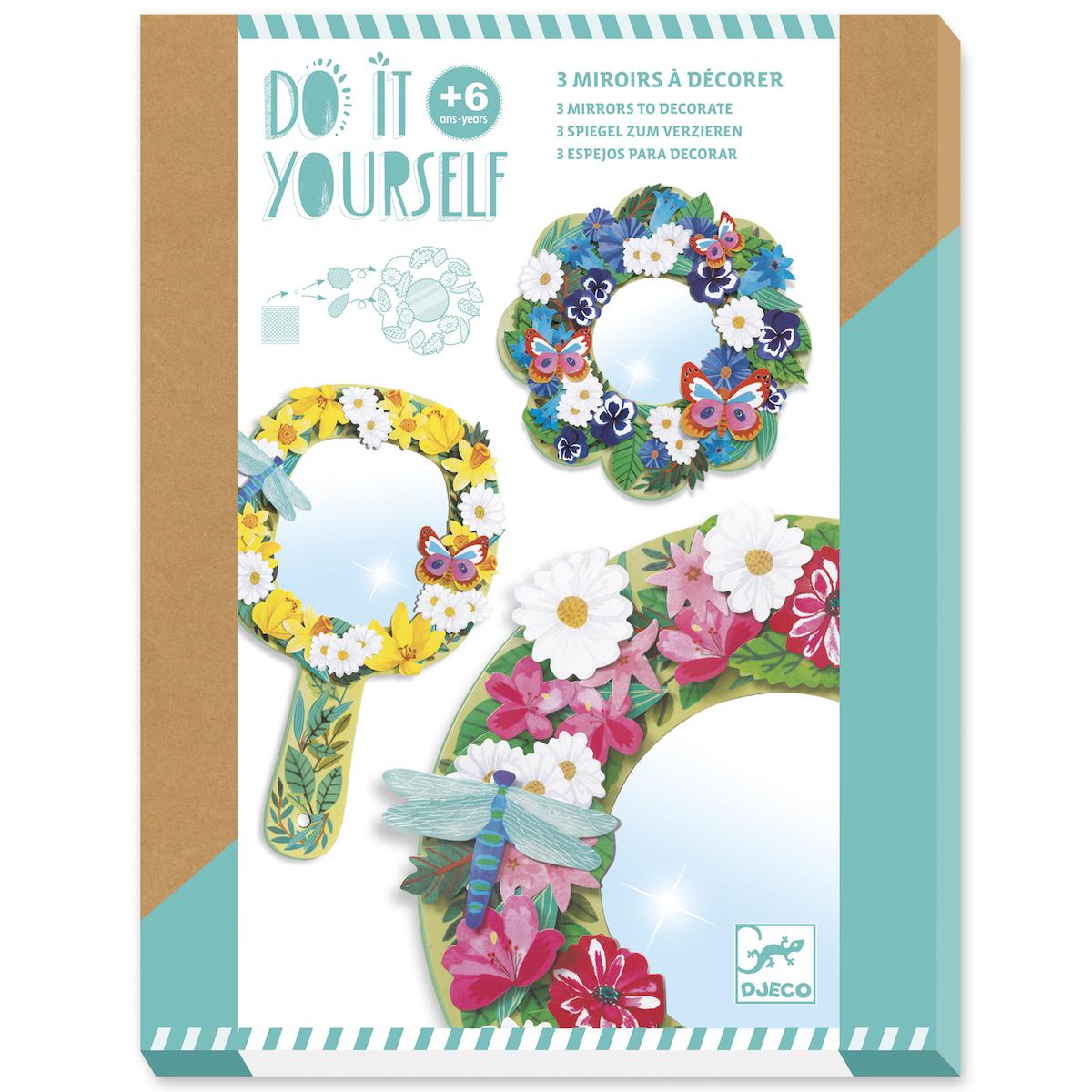 DIY - Mosaïques & Stickers Douceur Florale Djeco