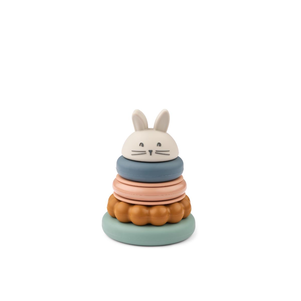 Donata Silicone Stacking Tower Liewood Sandy multi mix