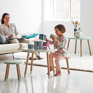 DOTS by Flexa Petite table enfant 60 cm Blanche