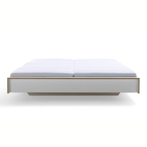 Double bed 140x200cm FLAI Müller Small Living white