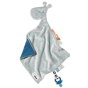 Doudou-attache tétine RAFFI Done by Deer blue