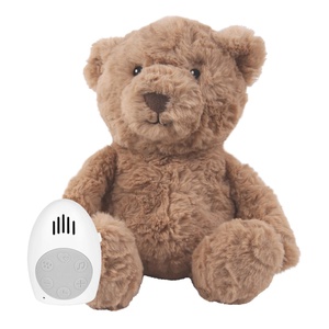 Doudou BATTEMENTS DE COEUR Flow Lou l'ours brun