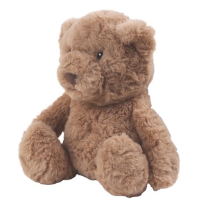Doudou BATTEMENTS DE COEUR Flow Lou l'ours brun