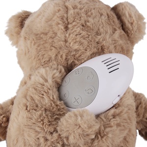 Doudou BATTEMENTS DE COEUR Flow Lou l'ours brun